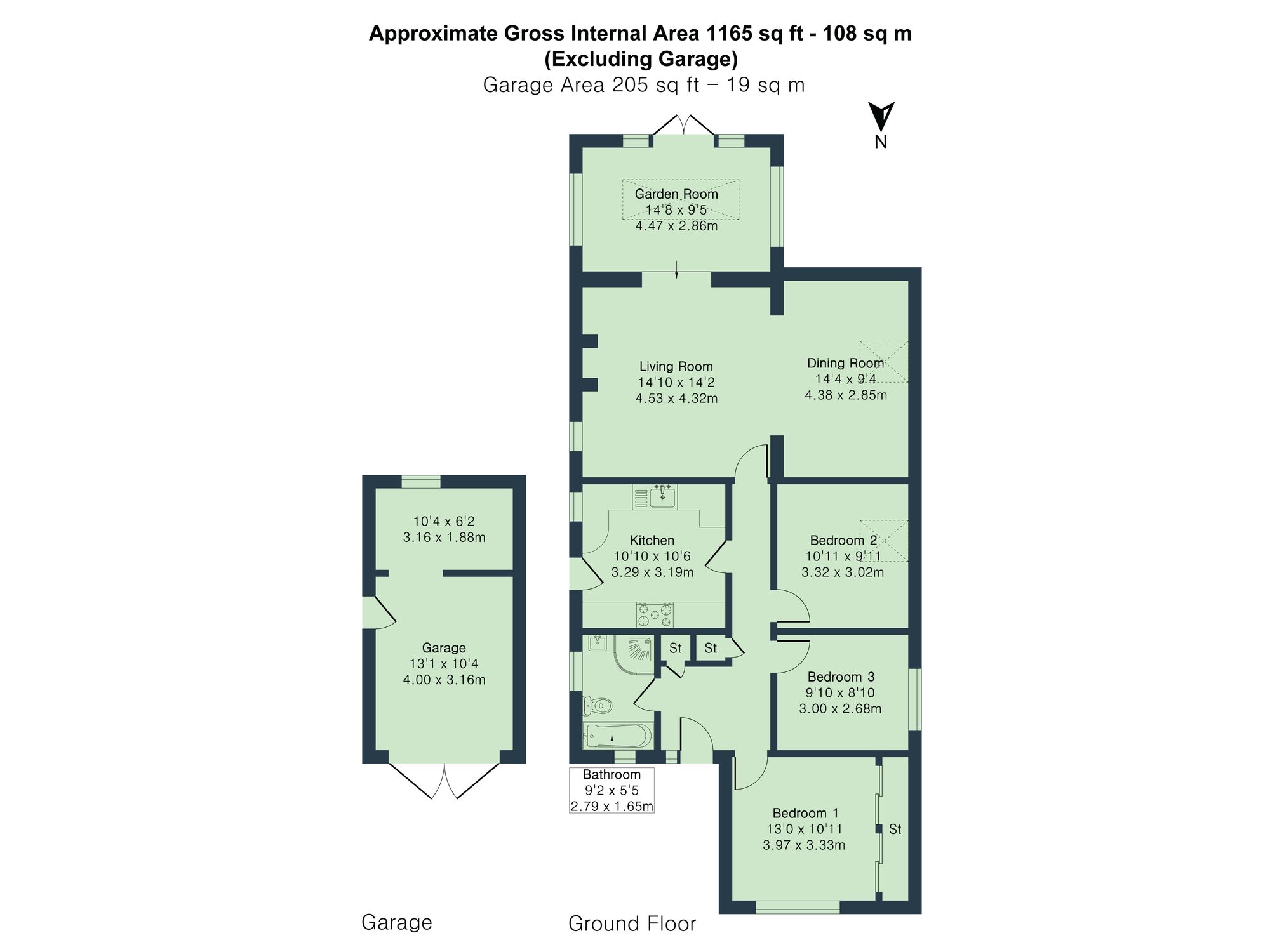 126 Gidley Way, Oxford floorplan