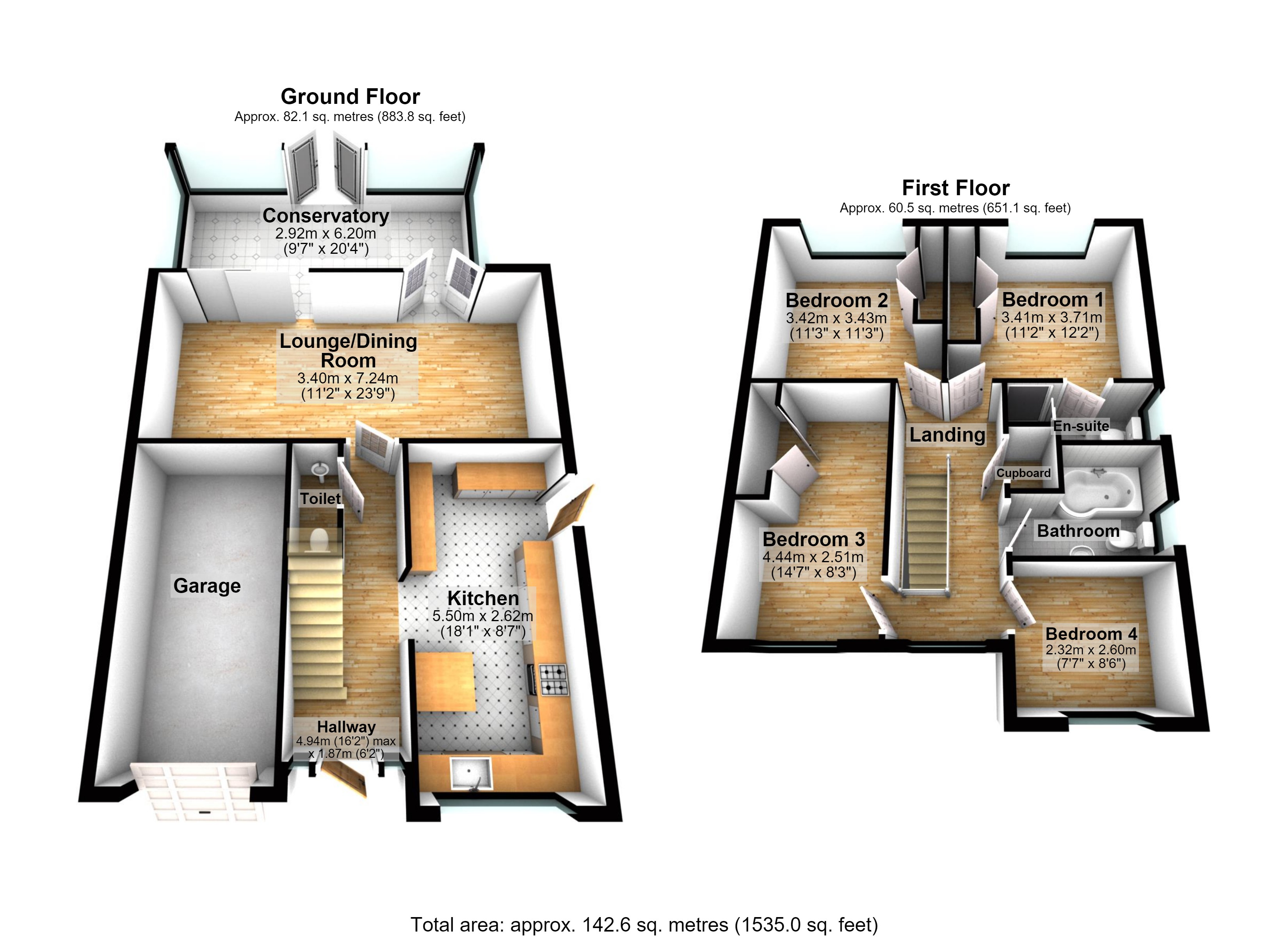 9, Fulwood Drive, Long Eaton floorplan