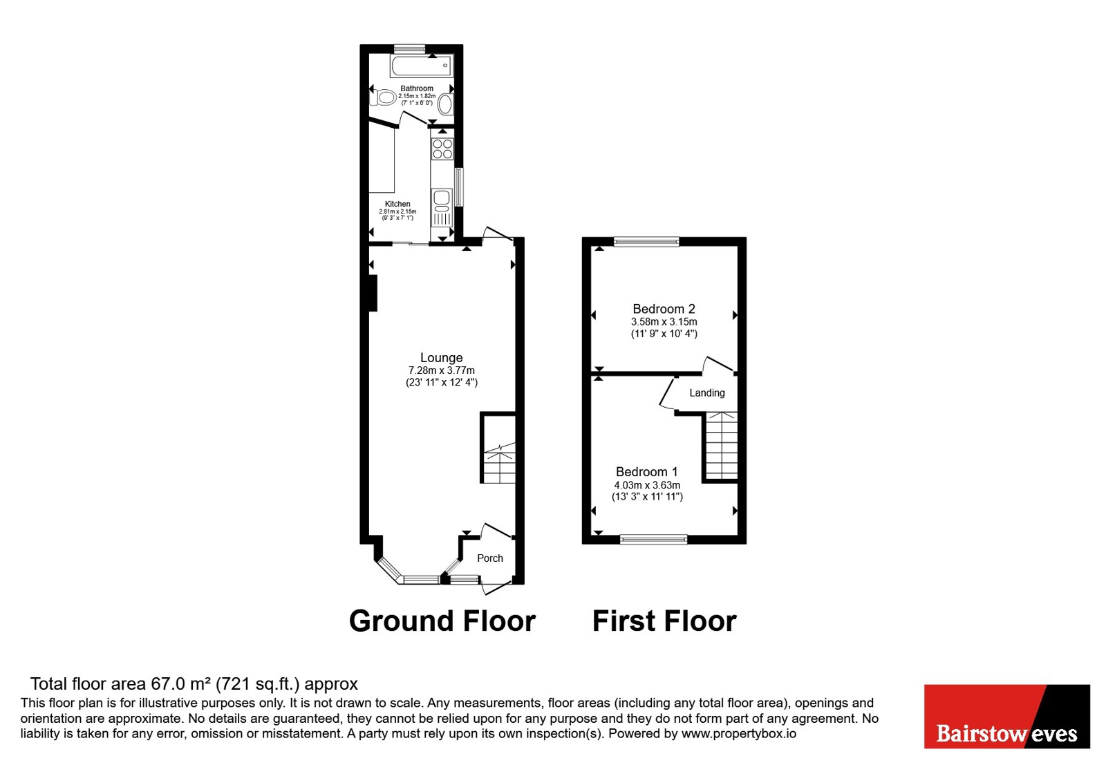 5, Chester Road, London floorplan