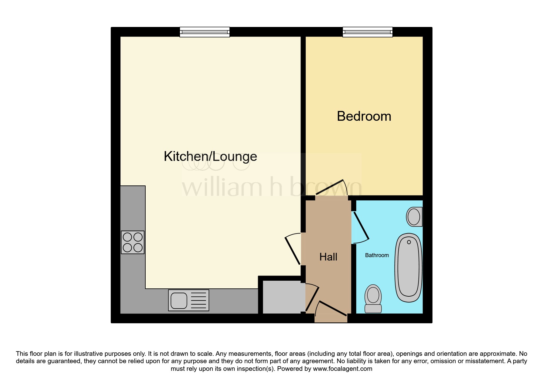 66, Regent House, Hubert Road, BRENTWOOD floorplan