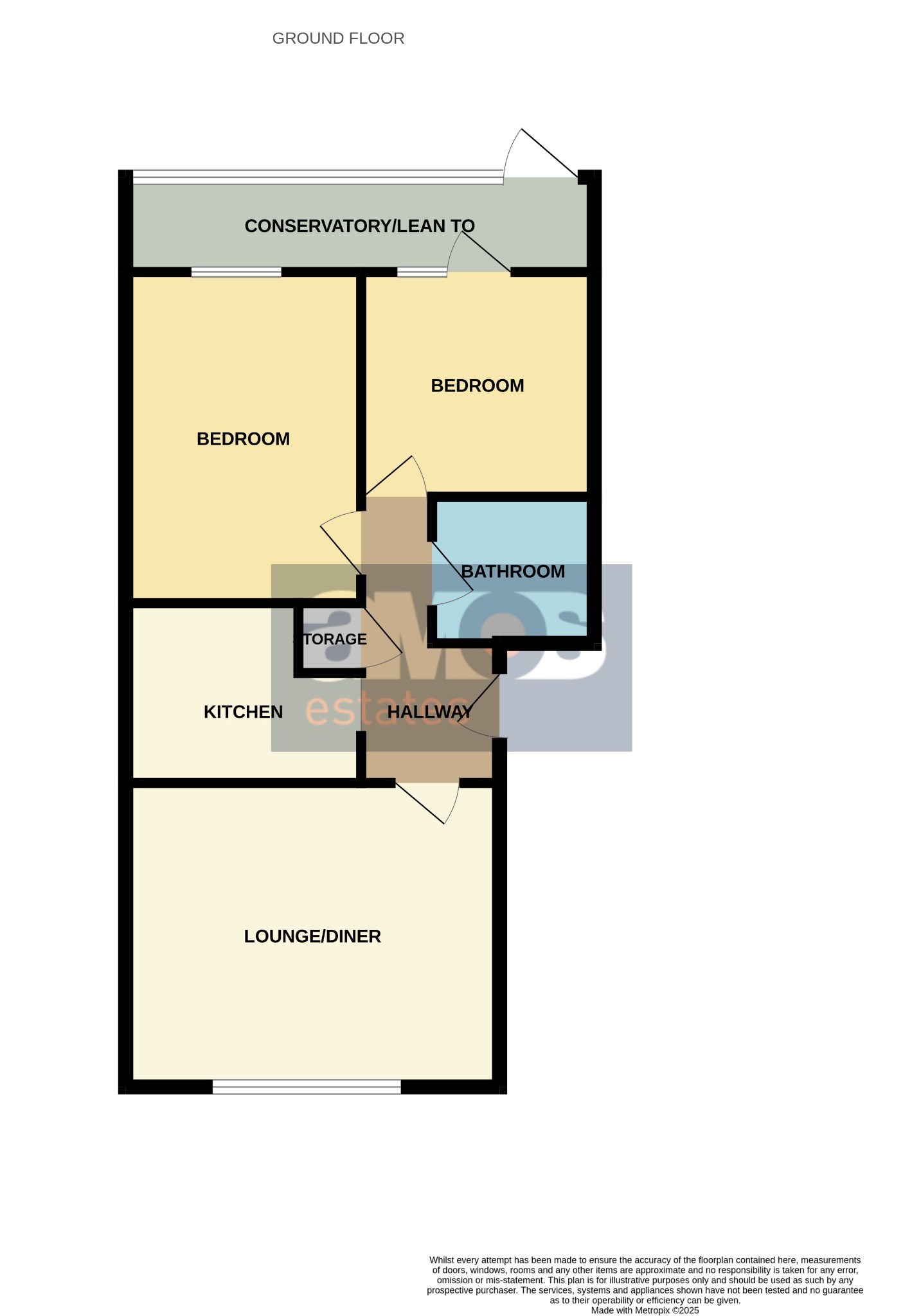 Thames View Court, London Road, Hadleigh, Essex floorplan