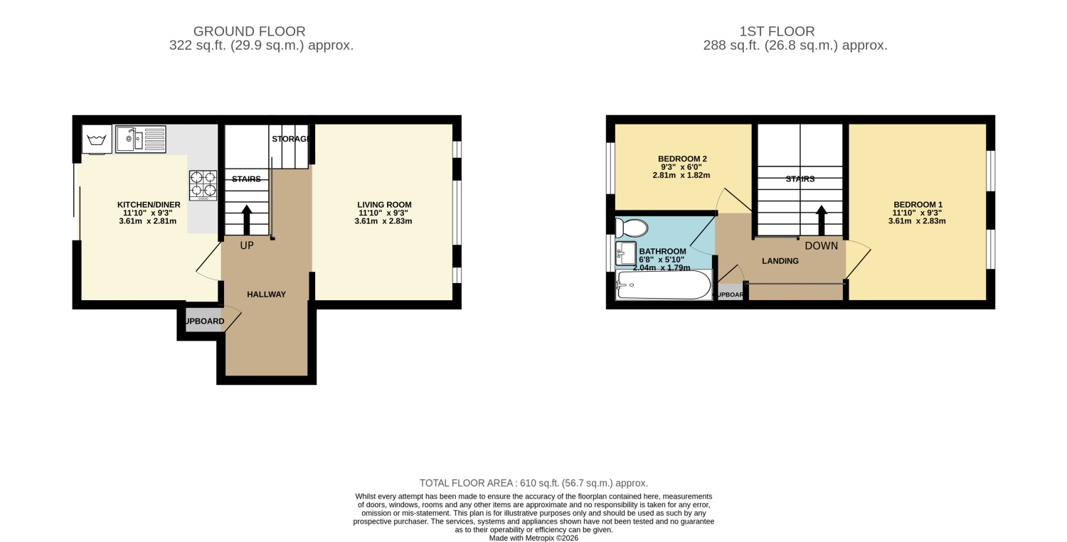 13, Southwick Court, Milton Keynes floorplan