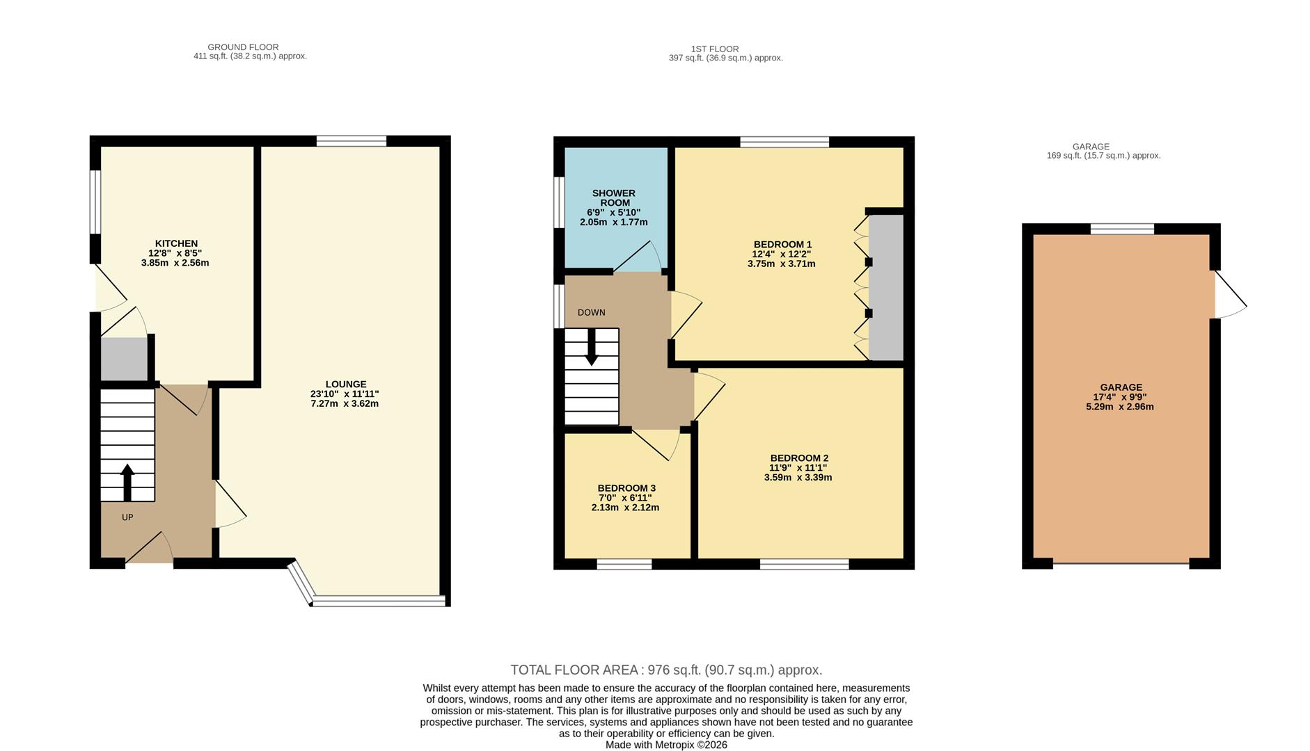 82, Low Leys Road, Scunthorpe floorplan