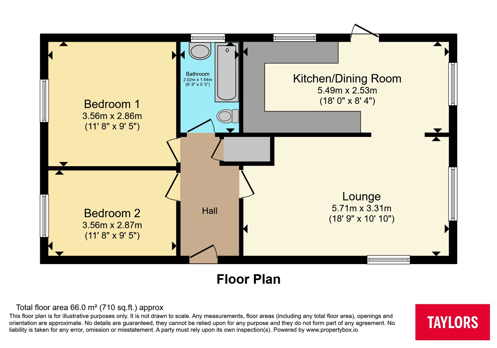 56, Greenacres Park, Coalpit Heath floorplan