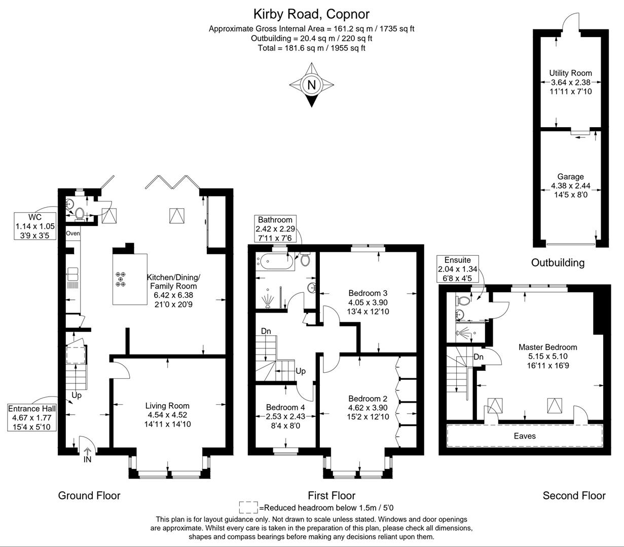 102, Kirby Road, Portsmouth floorplan