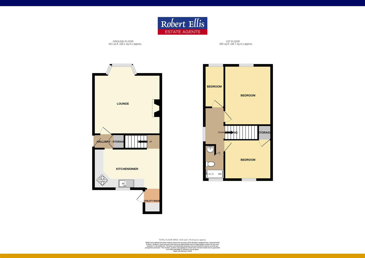9, Worrall Avenue, Nottingham floorplan