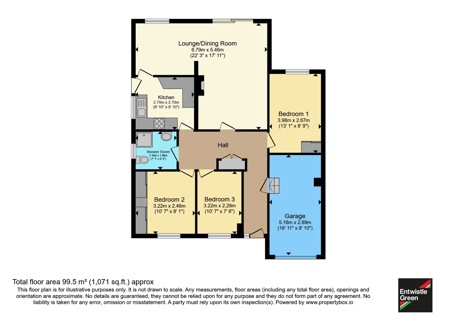 5, Longmeadow Lane, Morecambe floorplan