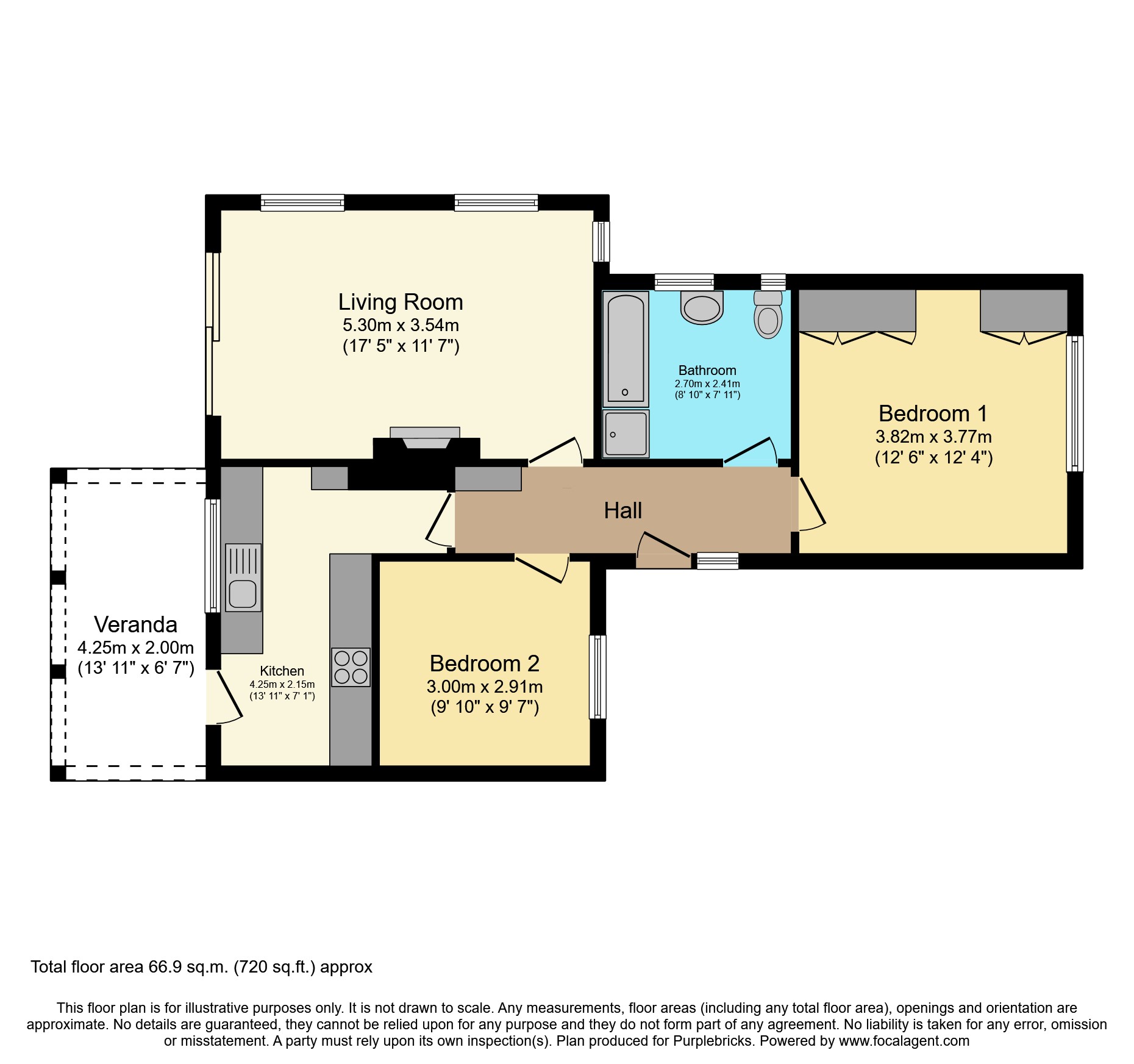 39, Parry Way, Nottingham floorplan