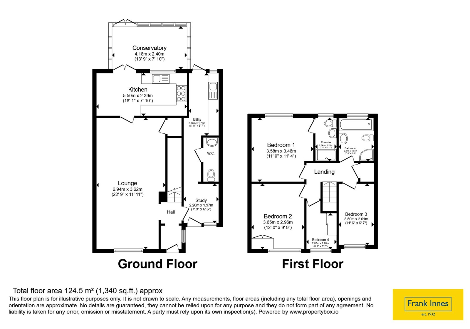 22, Malvern Crescent, Leicestershire floorplan