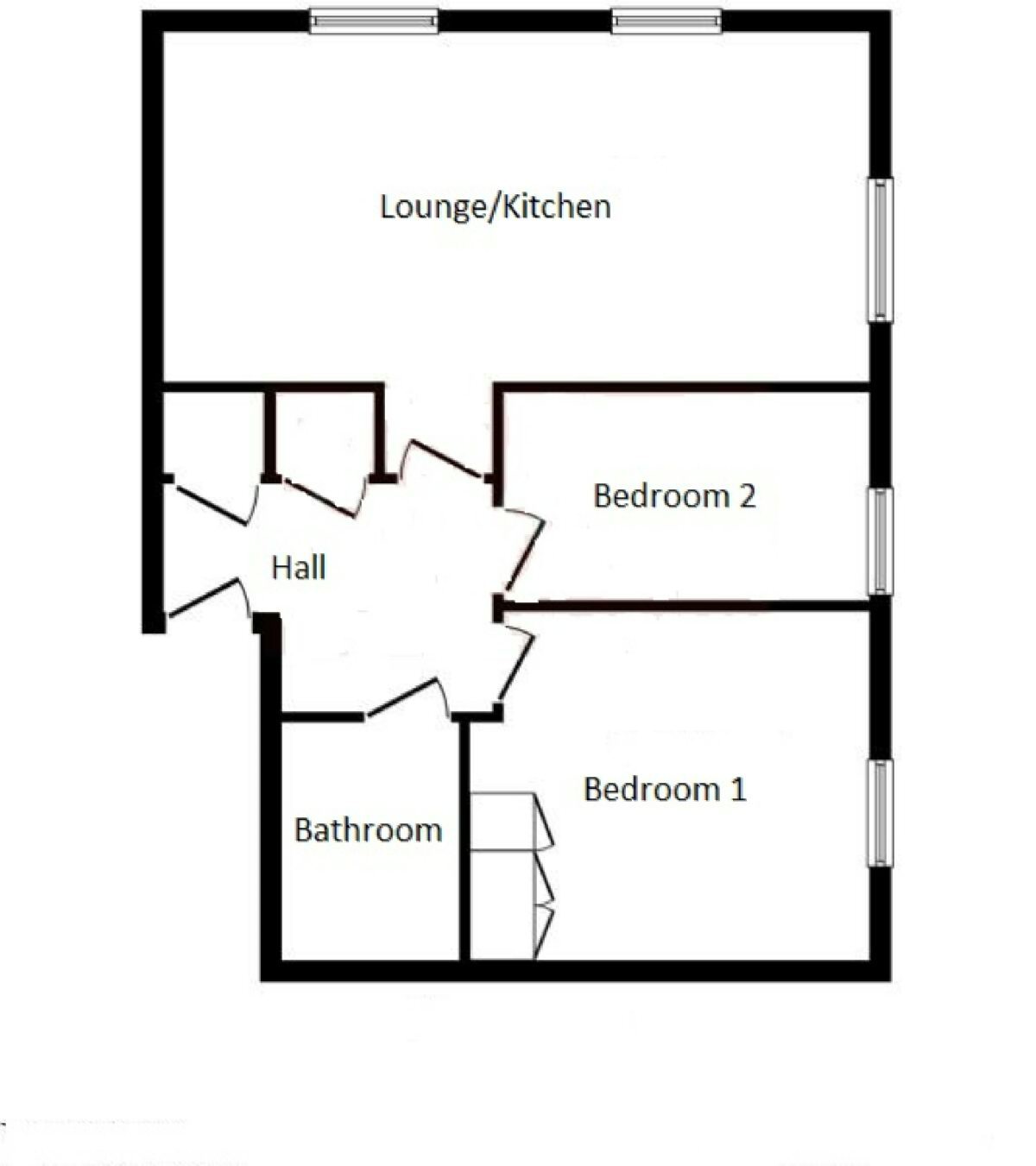 2 Bedrooms Flat for sale in Loughland Close, Blaby, Leicester LE8