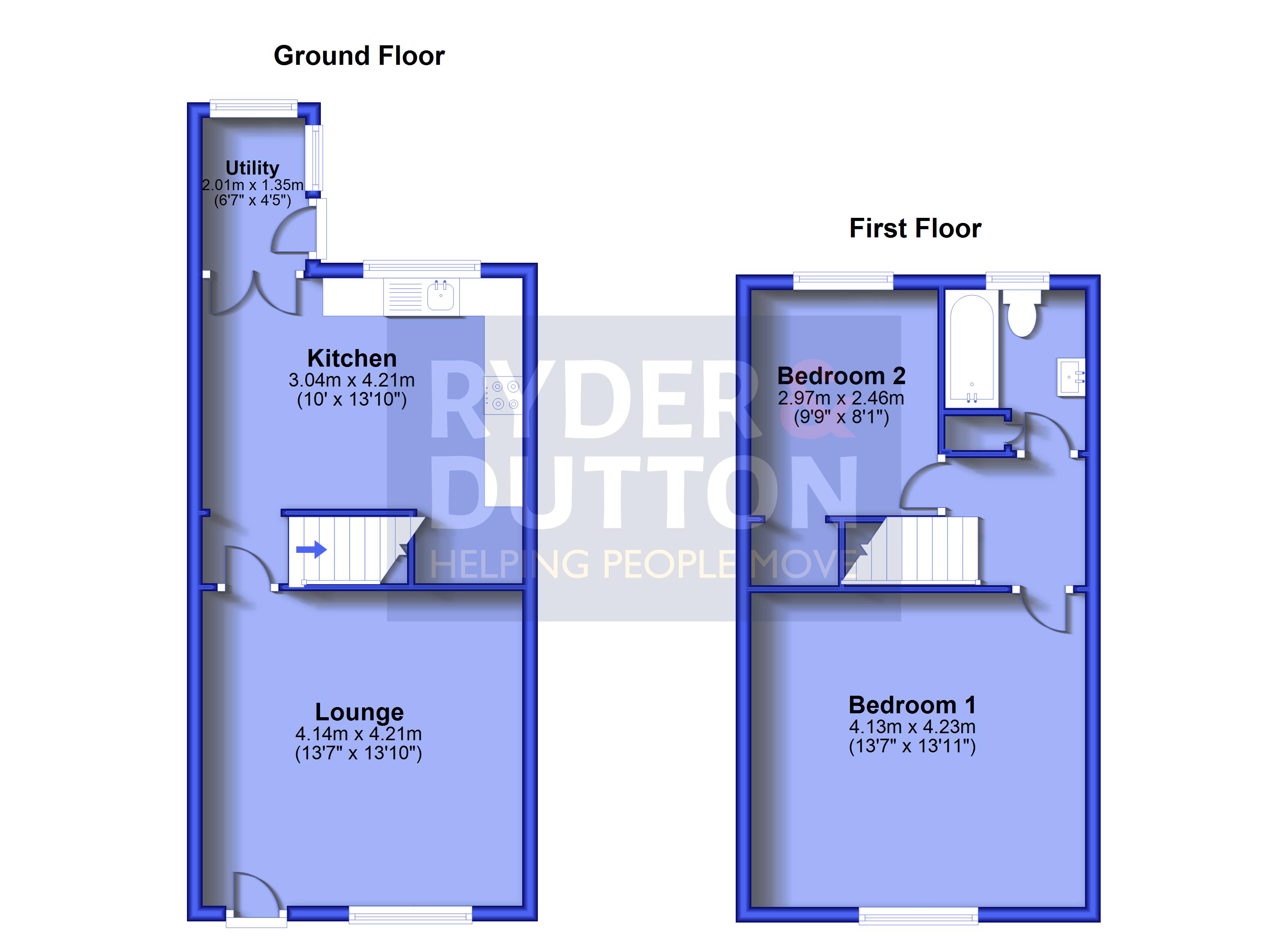 Clyde Street, Watersheddings, Oldham OL1, 2 bedroom terraced house for ...