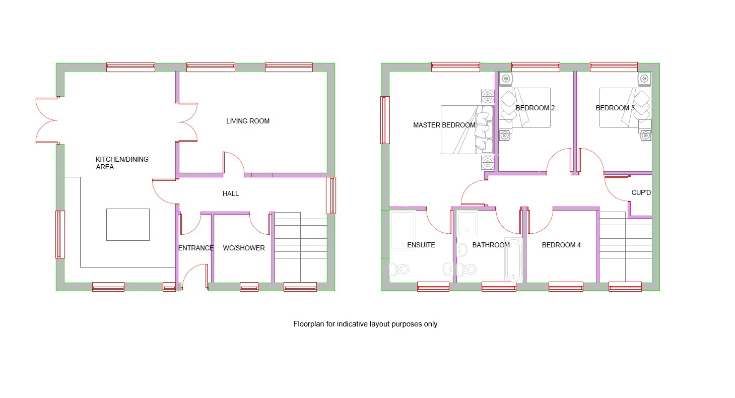 Amrus House , Broad Road, Bacton, Stowmarket, Suffolk, IP14 floorplan