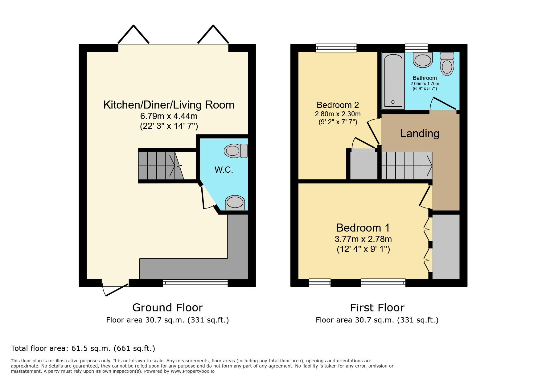 103 Westfield Avenue, Leicester floorplan