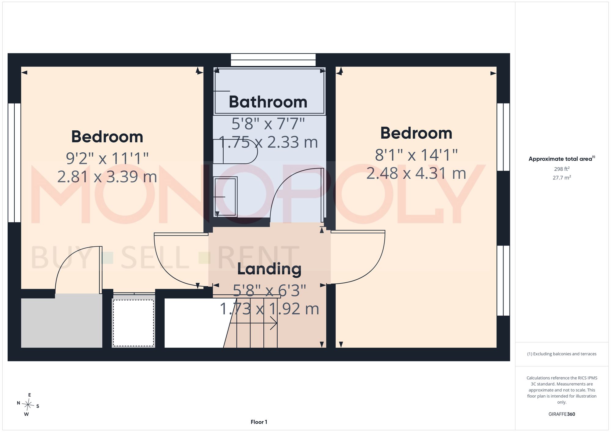 28 Greenways, Wrexham floorplan