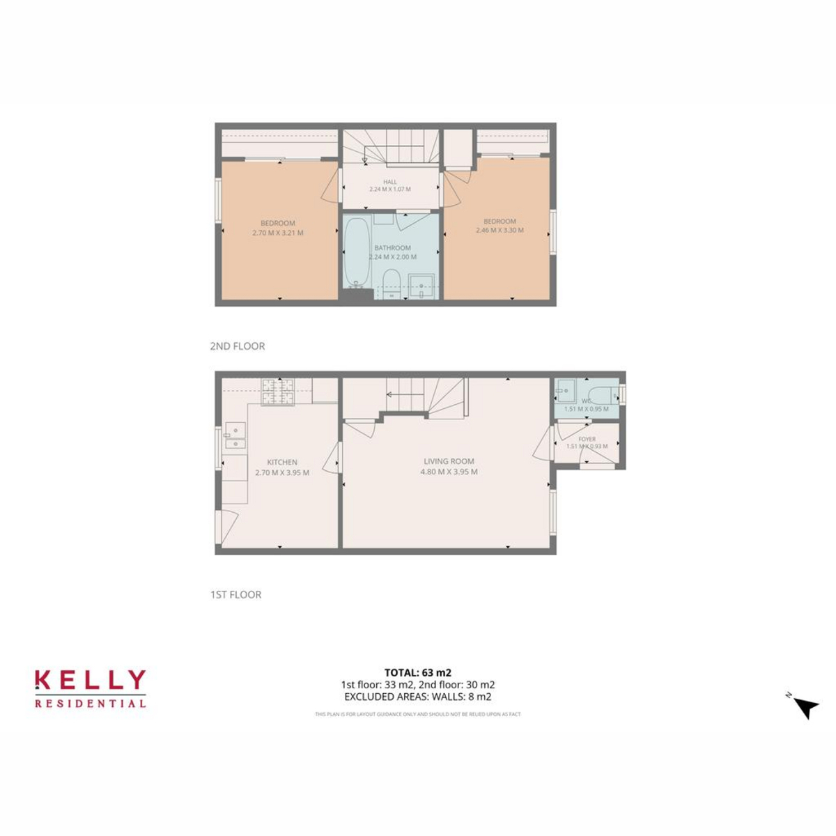 21, Cherrybank Gardens, Glasgow floorplan