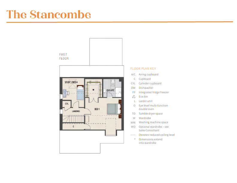 Plot 33 The Stancombe,, Plot 33, The Stancombe Day's Rise, Somerset floorplan