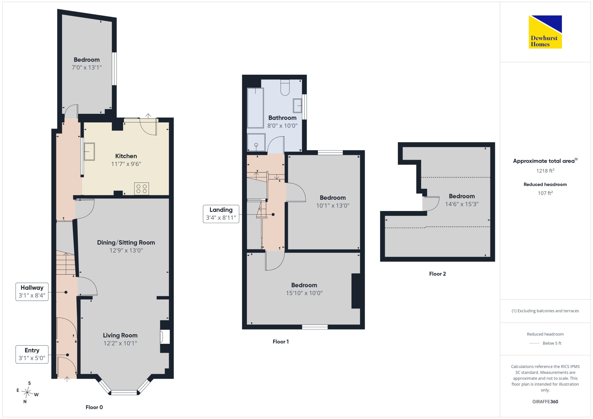 54, St. Thomas Road, Preston floorplan