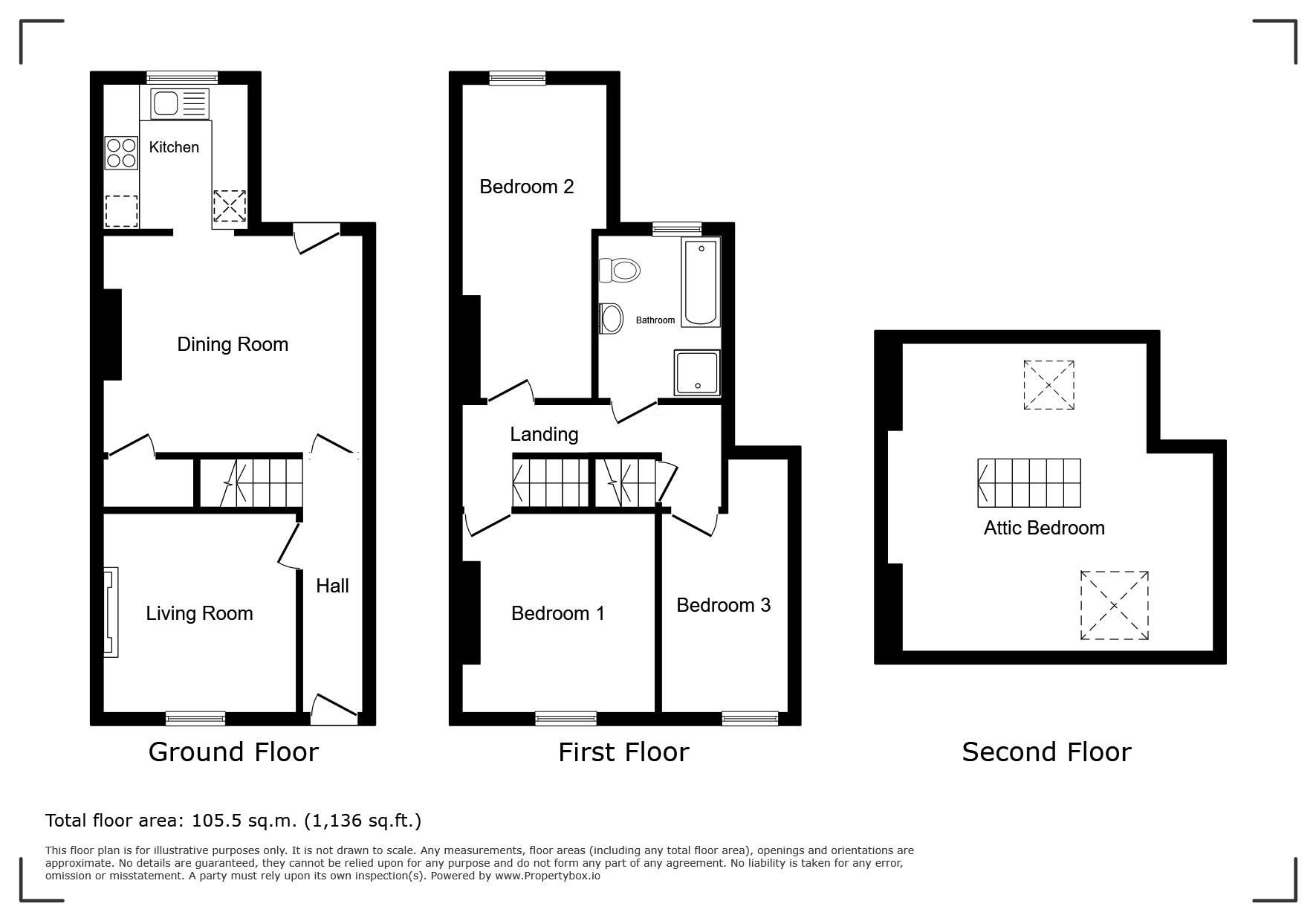 13, Madin Street, Chesterfield floorplan