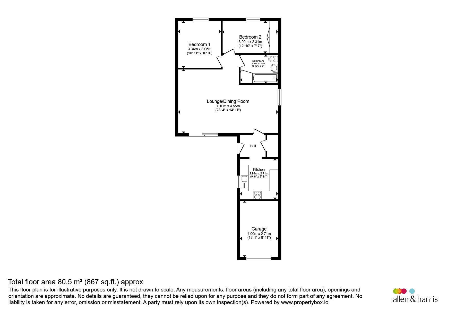 37, Cook Road, Barry floorplan