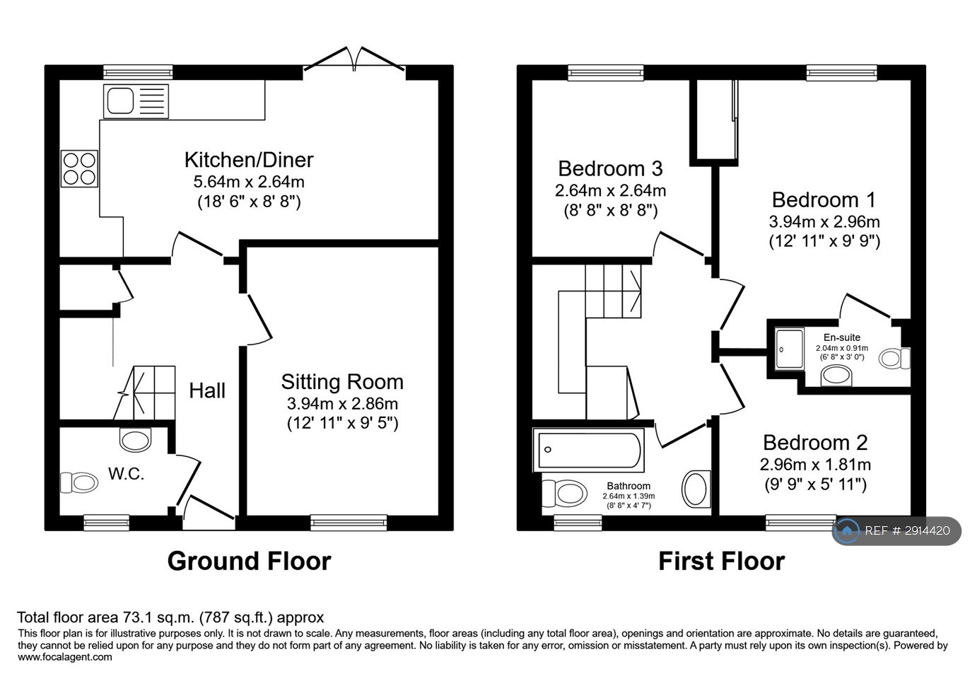 Quicksilver Way, Andover floorplan