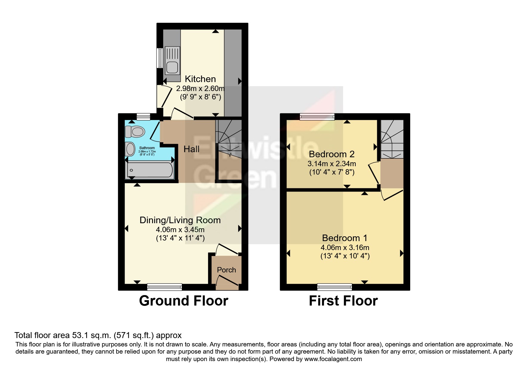 2 bed terraced house for sale in Goswell Street, Liverpool, Merseyside