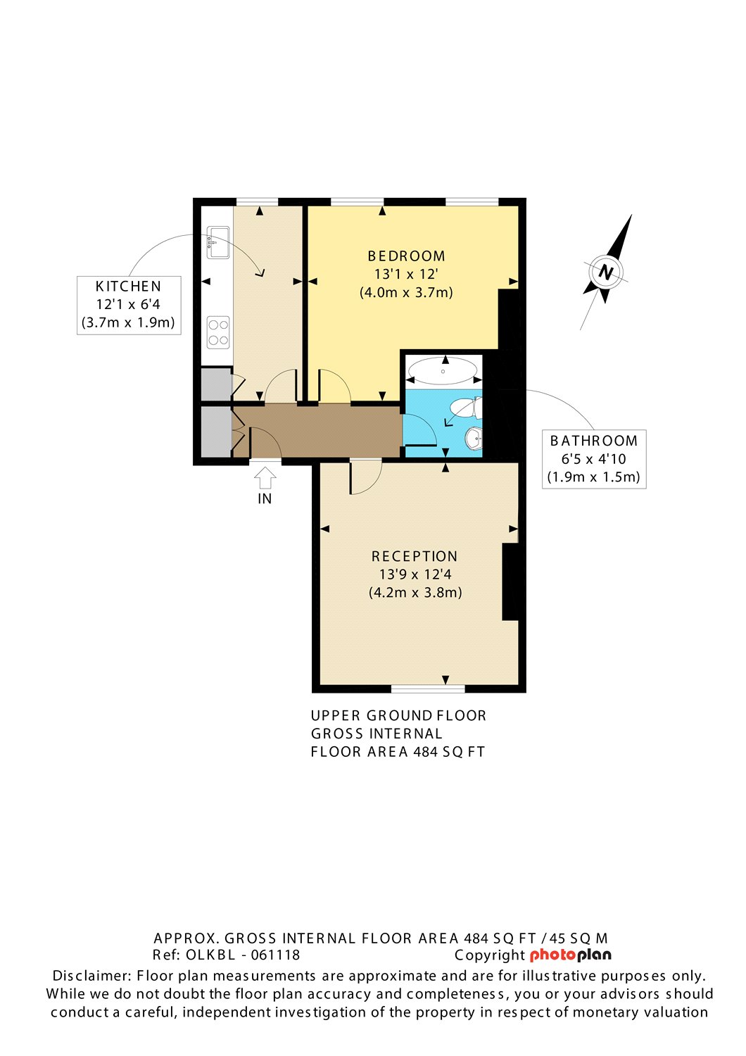 1 Bedrooms Flat to rent in Bow Road, Bow, London E3