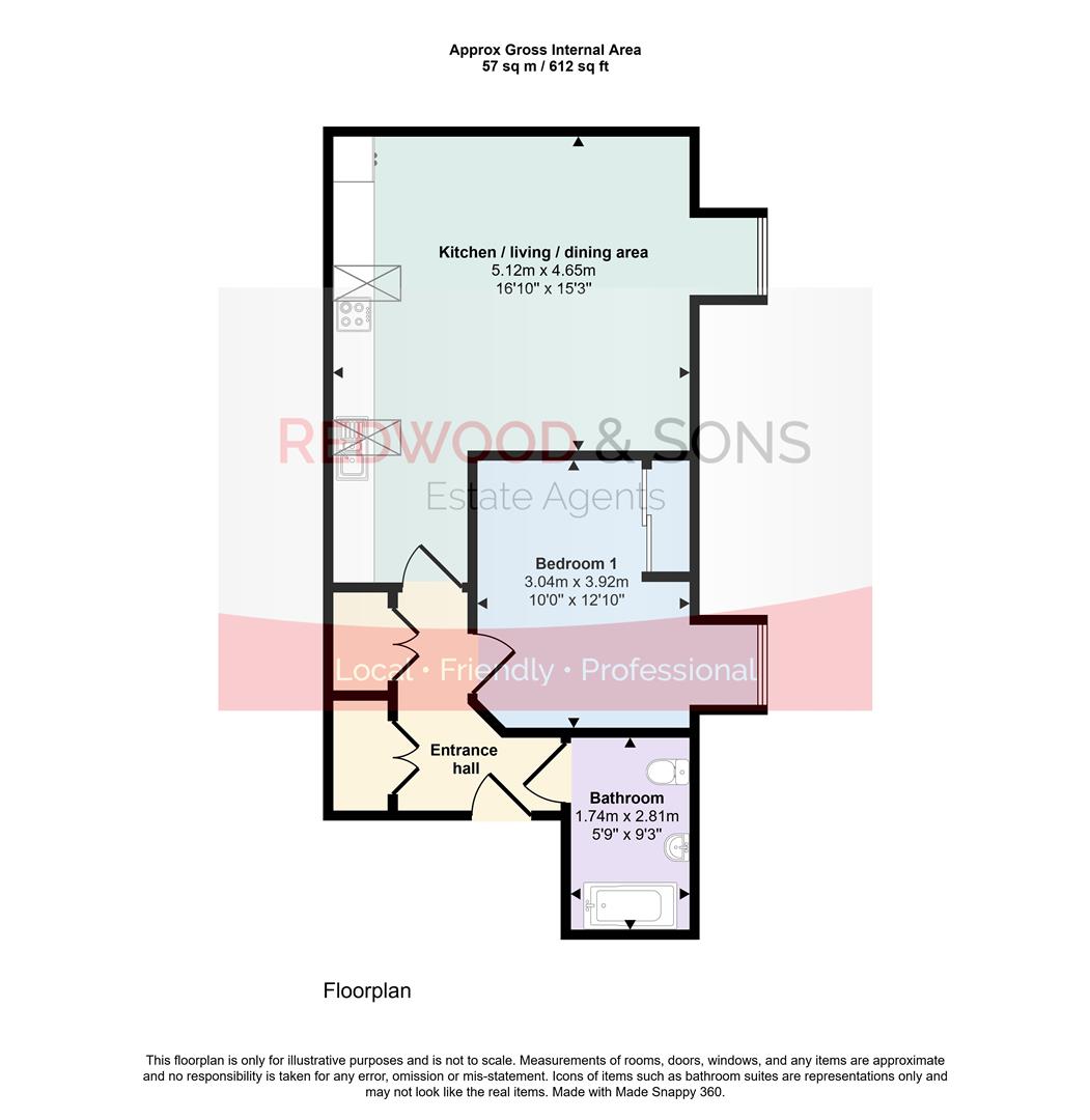Exmoor Court, Fontwell floorplan