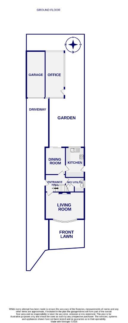 64, Greenshaw Drive, York floorplan