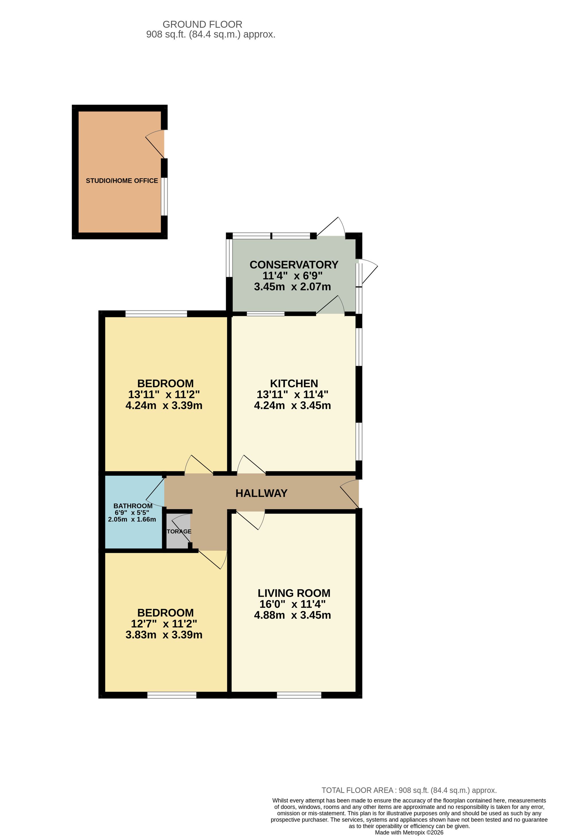 176 Park Lane, Manchester floorplan