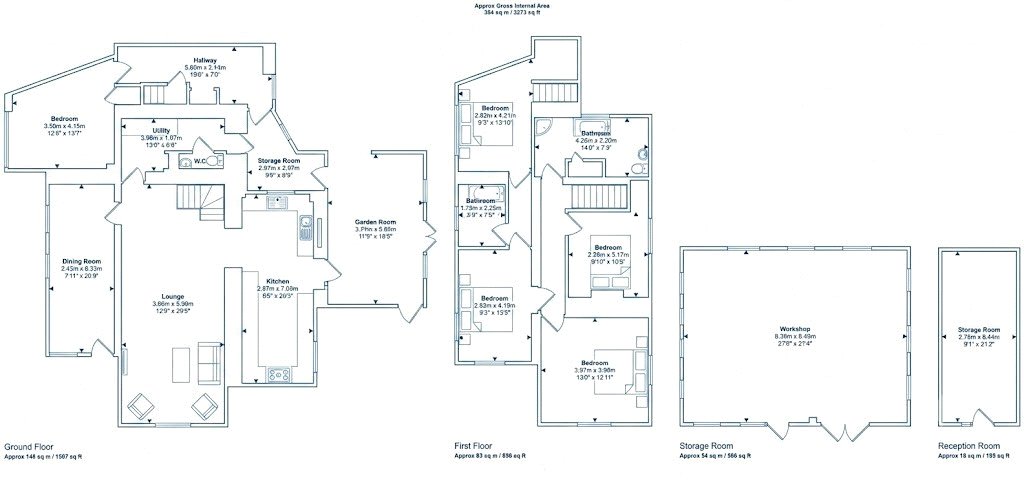Noddfa,, Llanddowror, Carmarthen floorplan