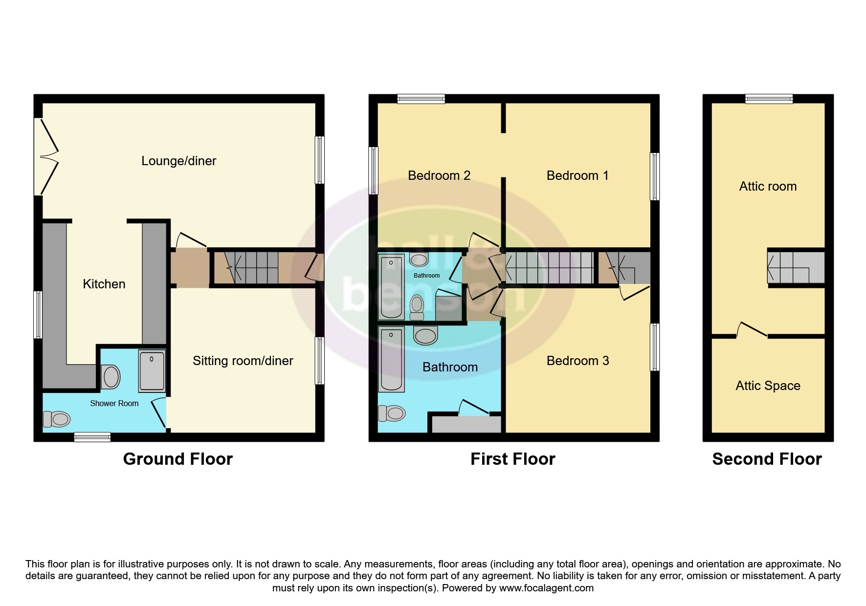 30, Town Street, Nottingham floorplan