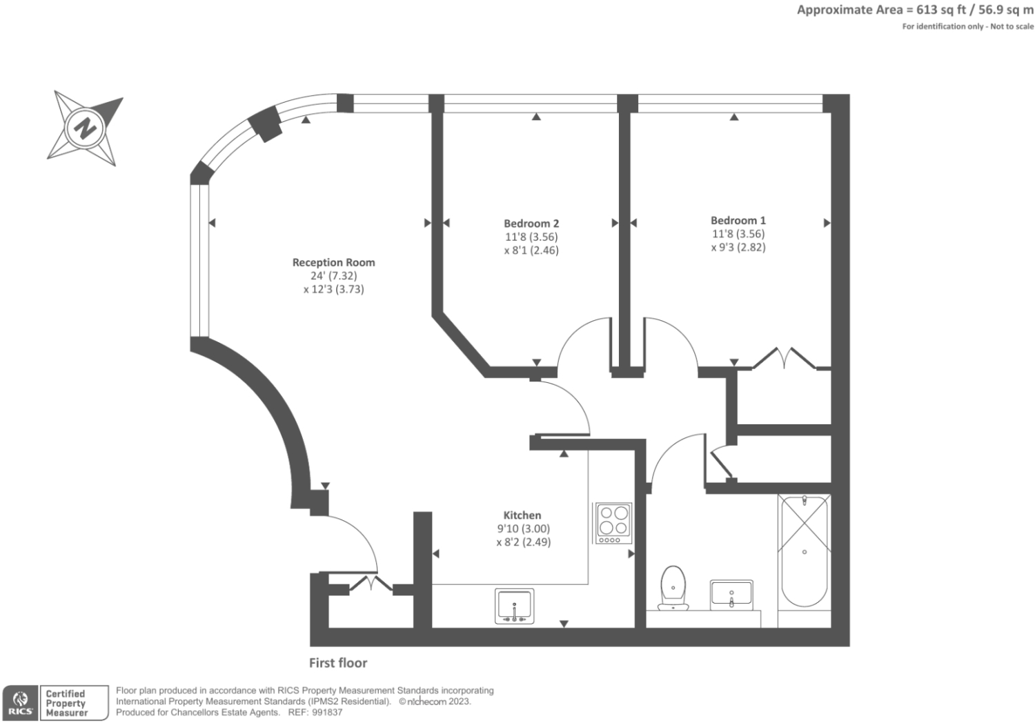 4, Avebury House, Swindon floorplan