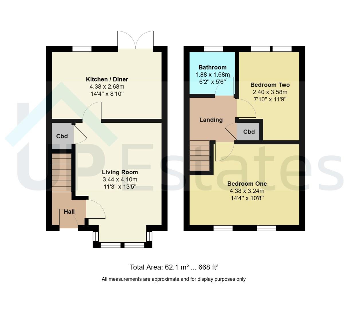 10, Canon Hudson Close, Coventry floorplan
