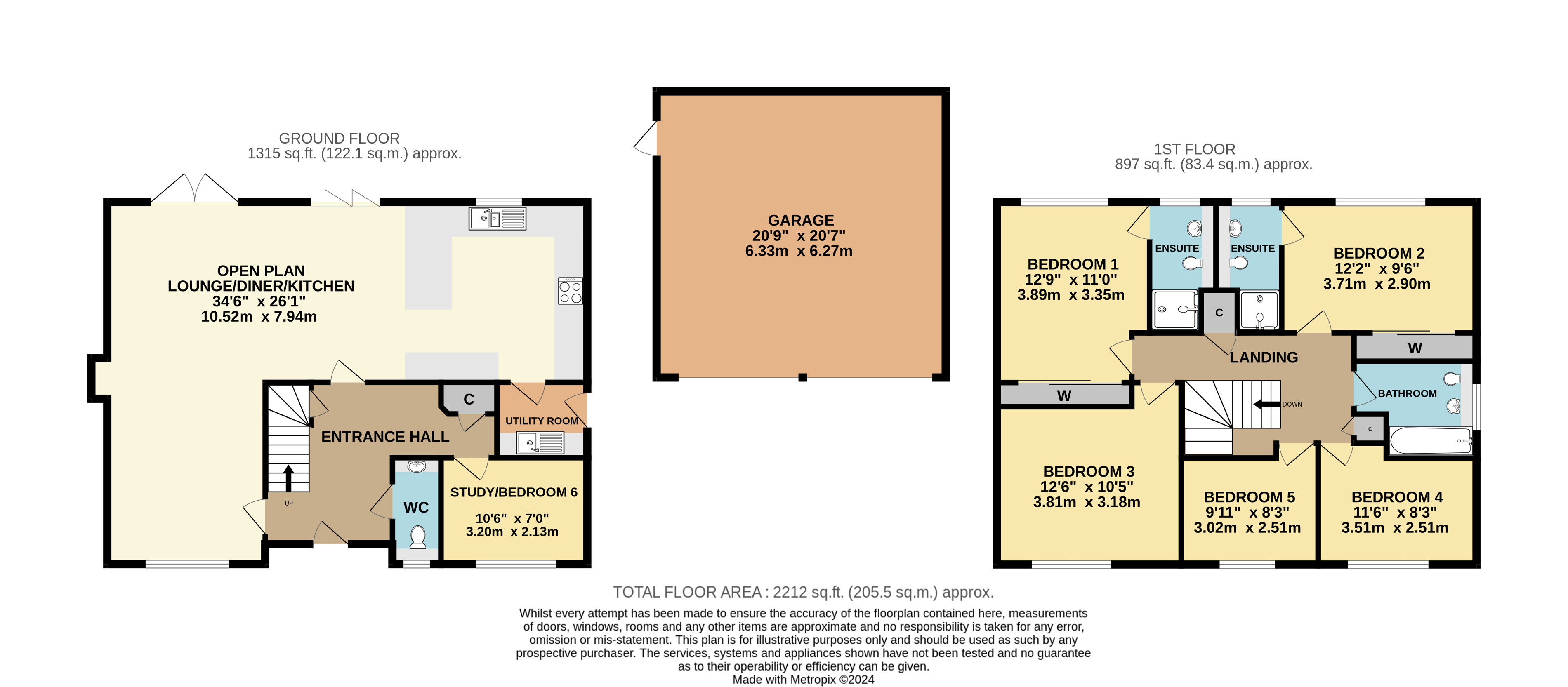 62, Harford Way, Barnstaple floorplan