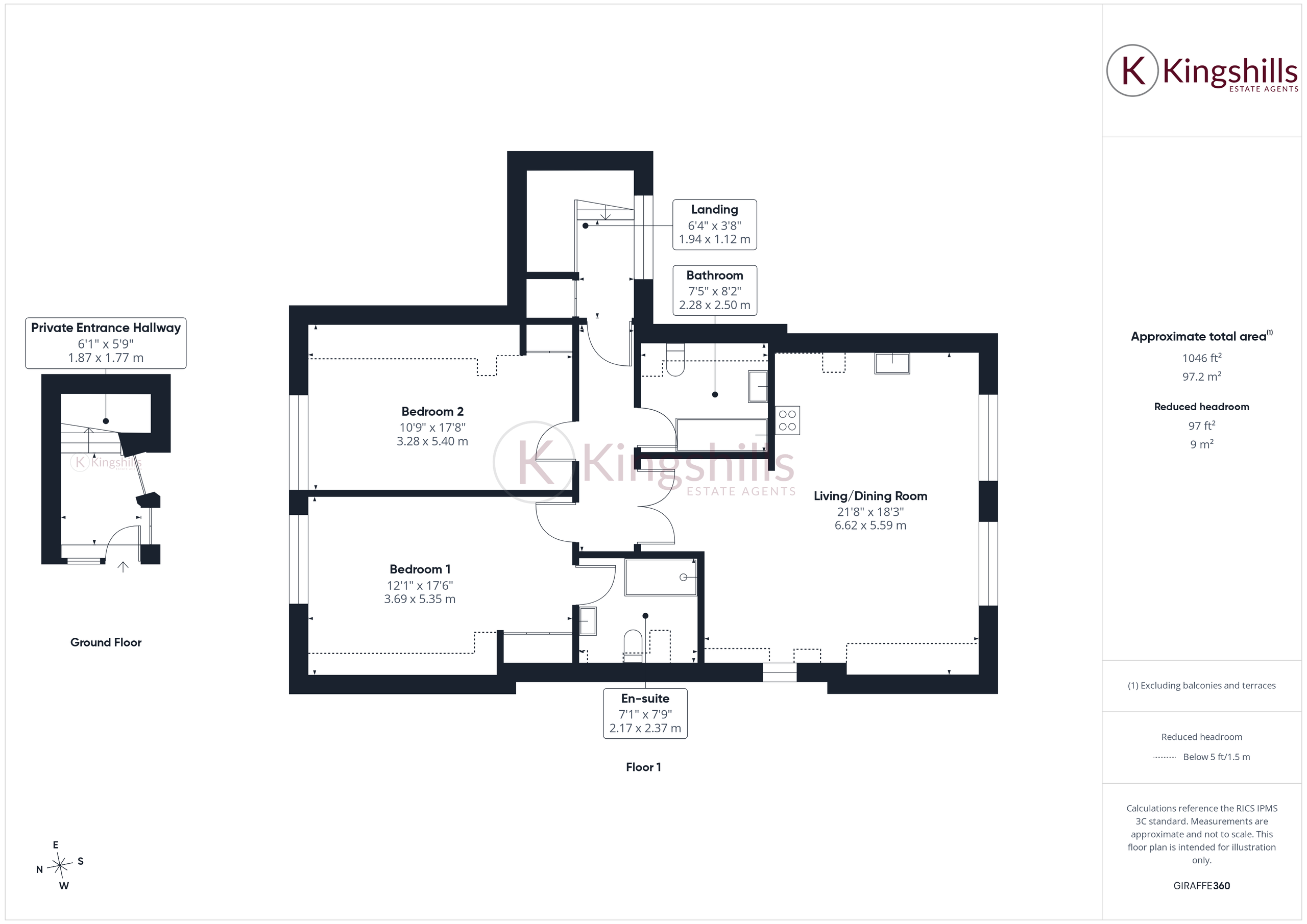 Flat 2, High Wycombe floorplan