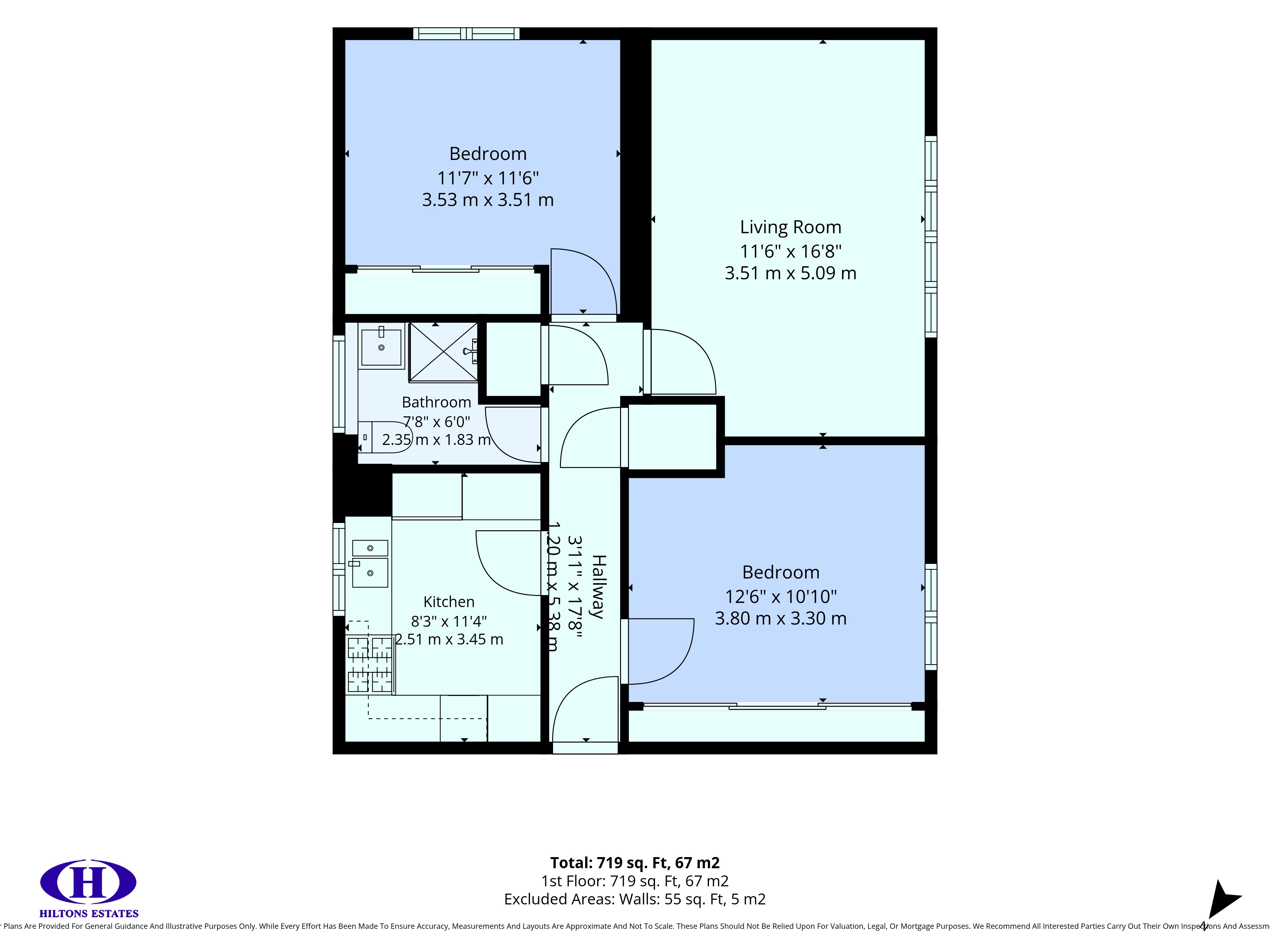 38, Convent Way, Southall floorplan