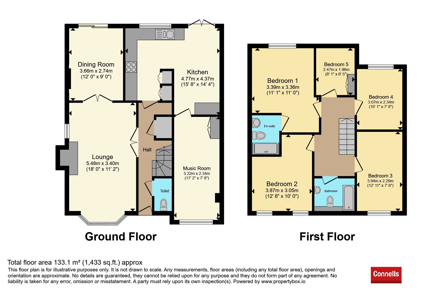 1, Rivett Close, BALDOCK floorplan
