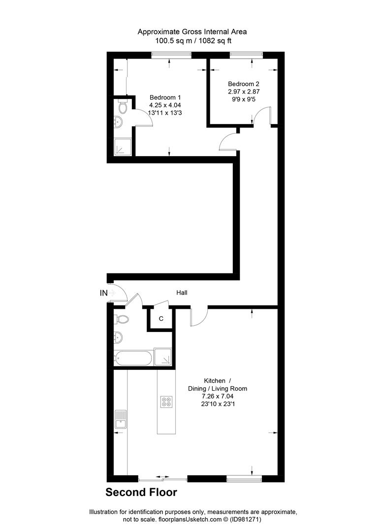 84, Taw Wharf, Barnstaple floorplan