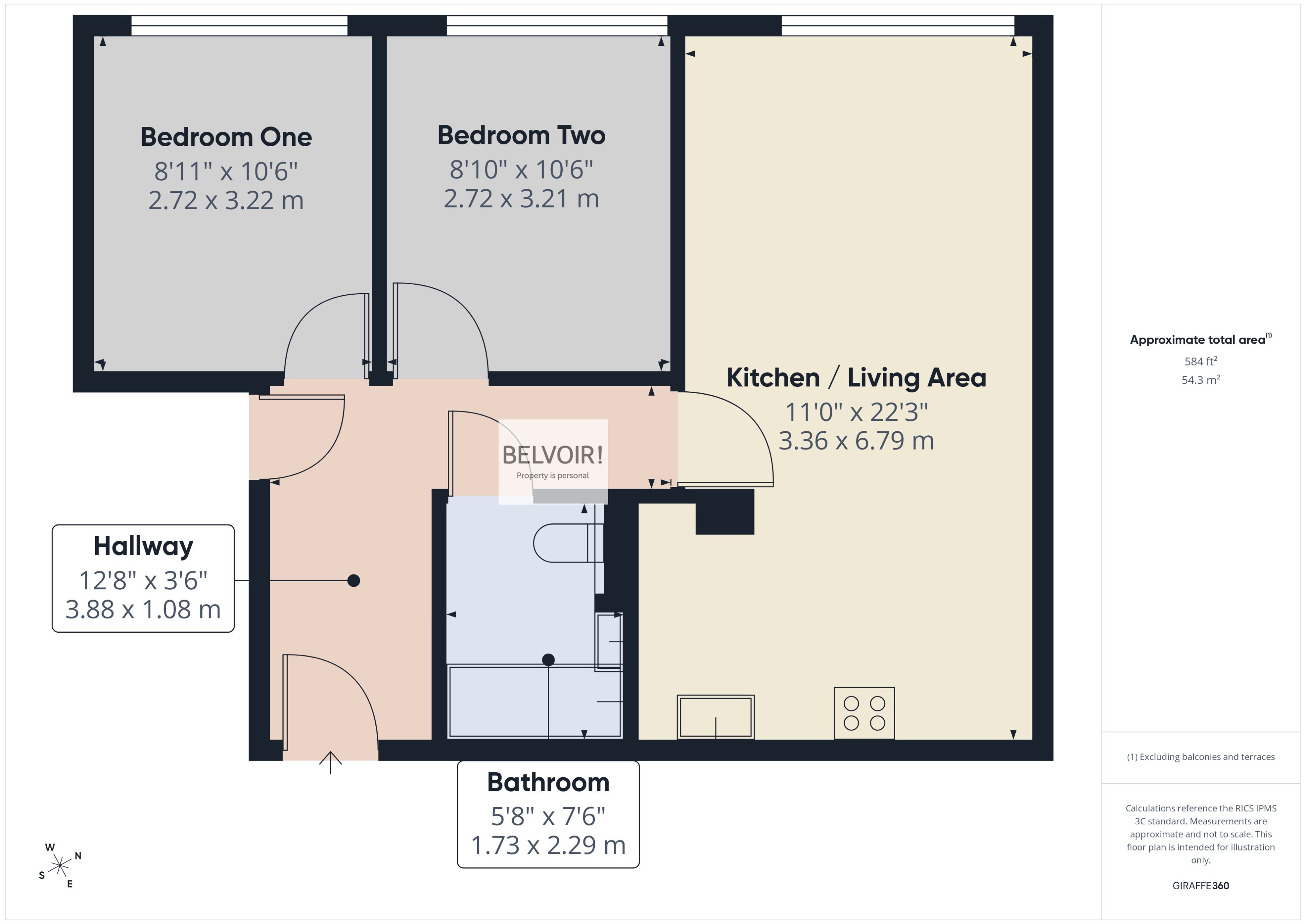 34, Cornwall Works, 3 Green Lane, Sheffield floorplan