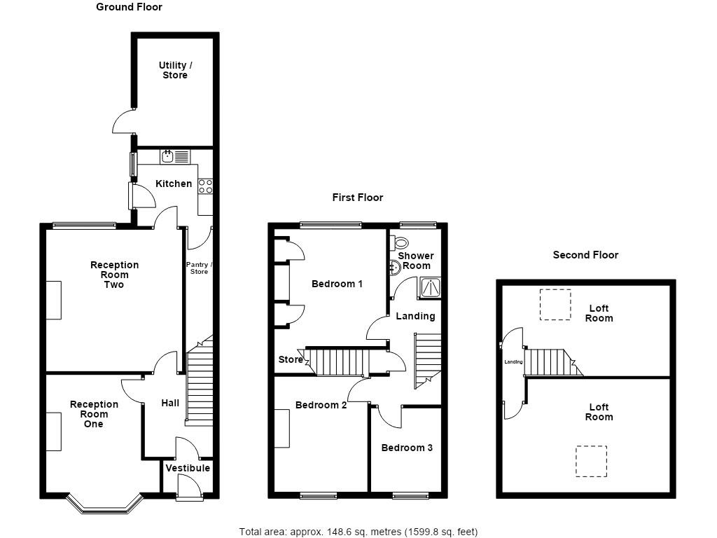 Burnley Road, Colne floorplan