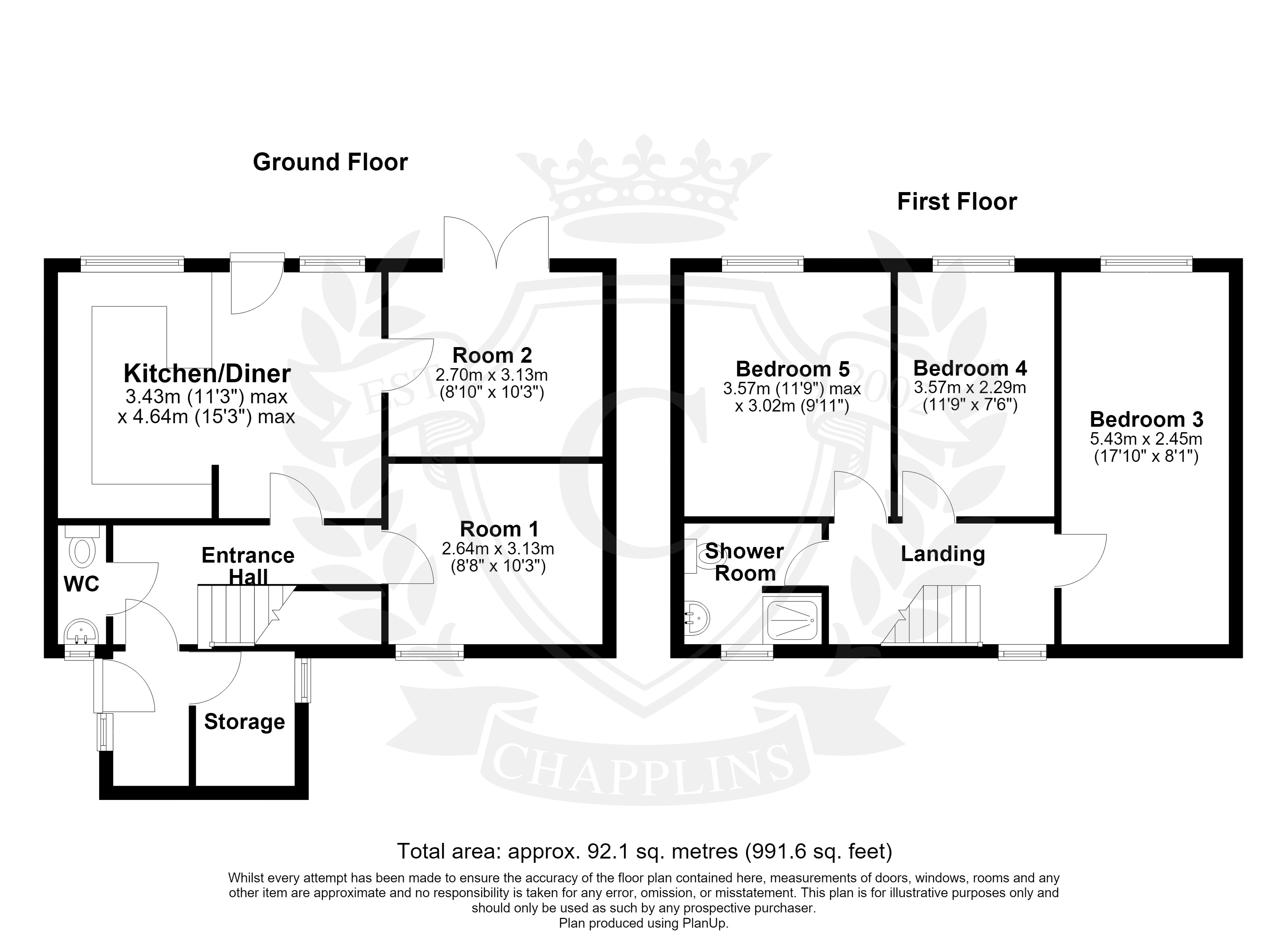 43, Hornet Close, Hampshire floorplan