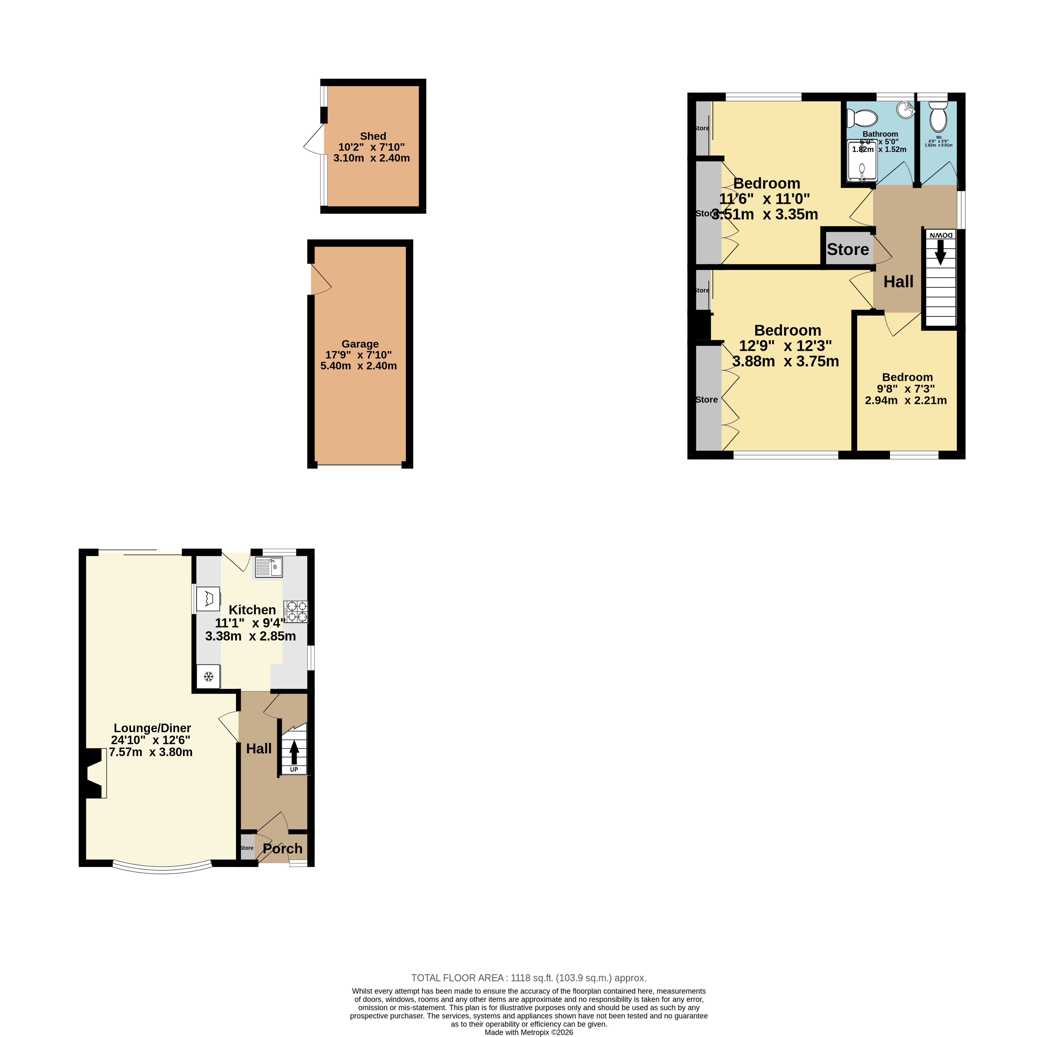 21, Hudson Close, Canterbury floorplan