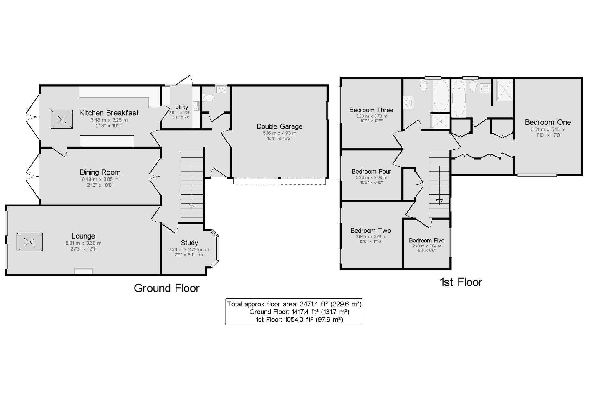 5 Bedrooms Detached house for sale in Old Basing, Basingstoke, Hampshire RG24