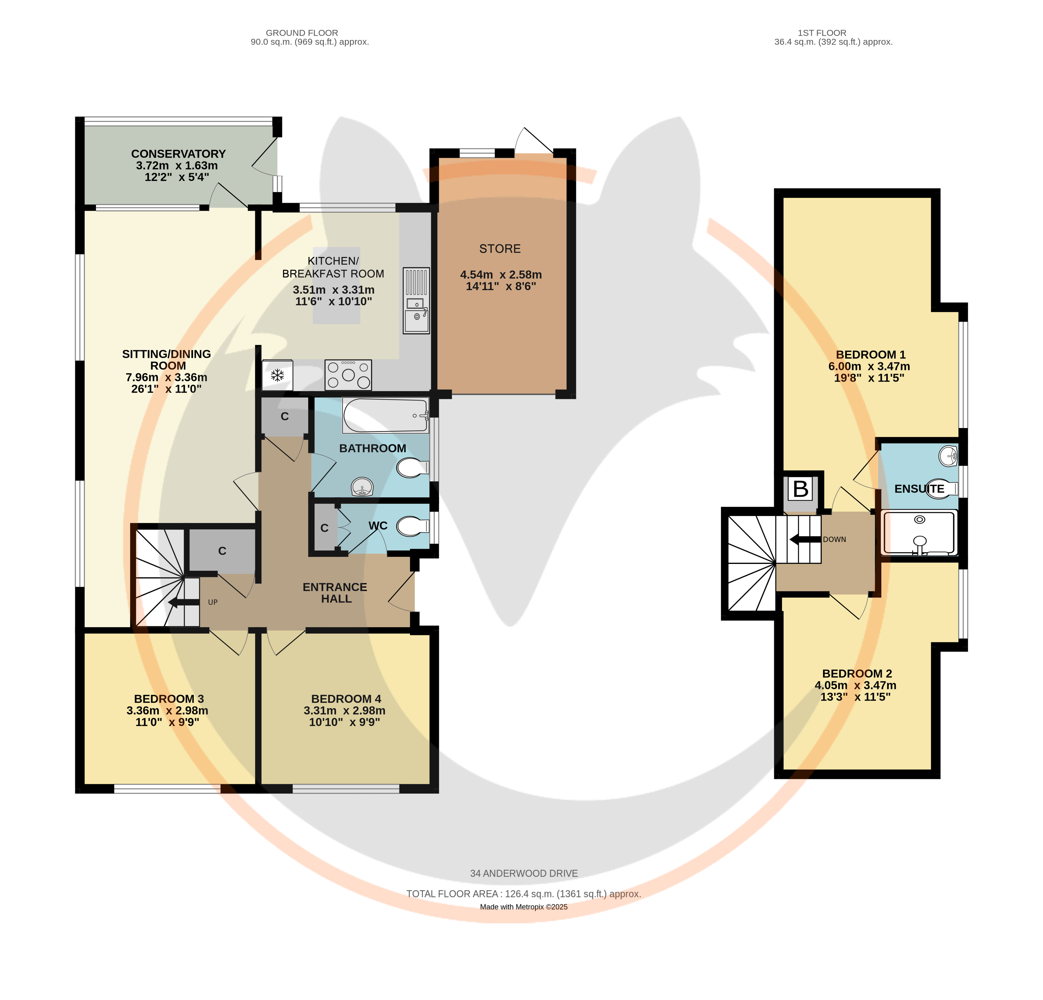 34, Anderwood Drive floorplan