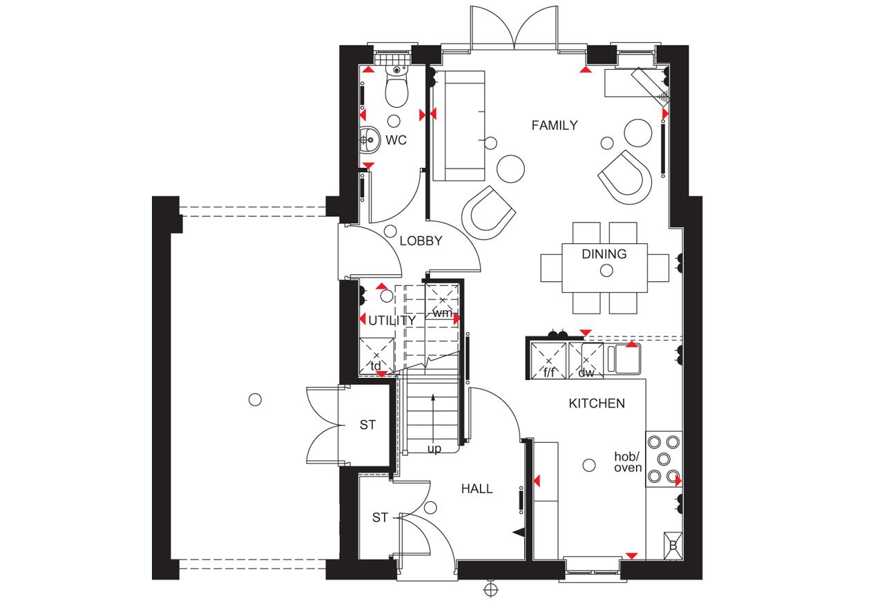 4 Bedrooms Detached house for sale in 
