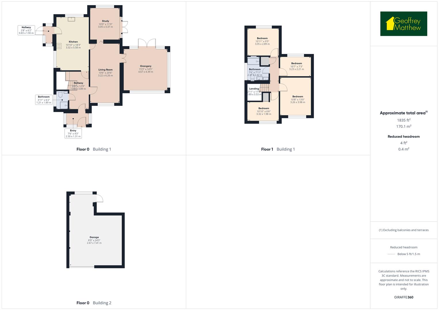 6, Thurstans, Harlow floorplan