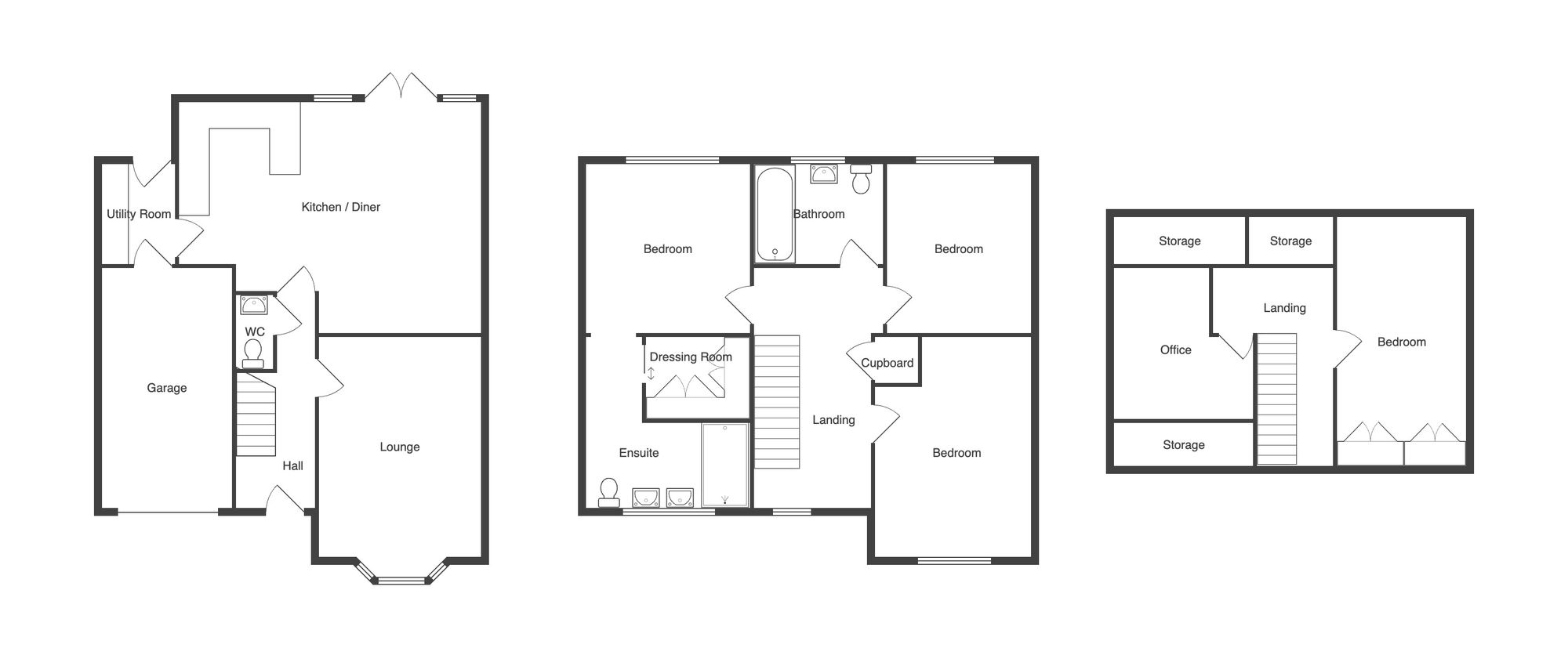 Plot 4 Vineyard Close, Borrowash floorplan