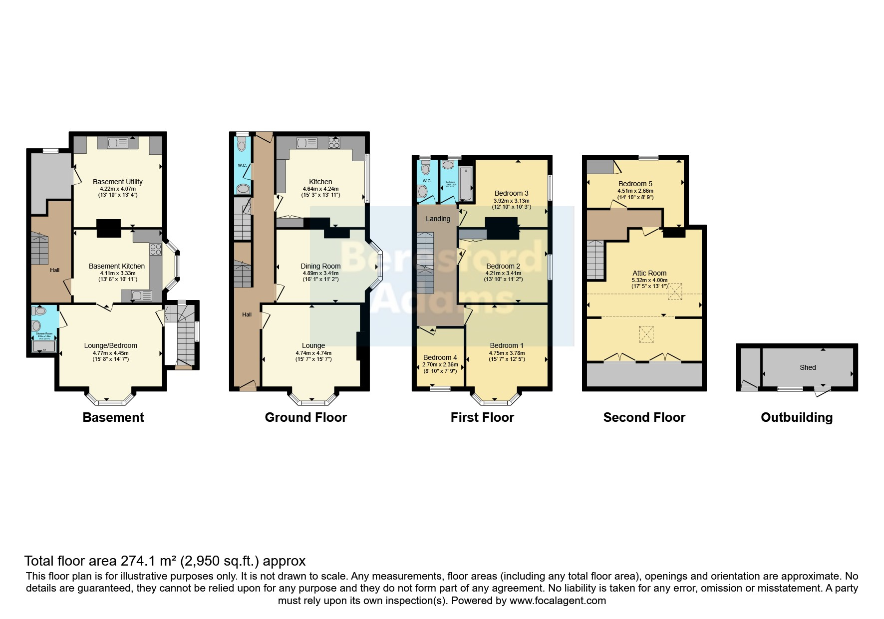 11, Brook Lane, Cheshire floorplan
