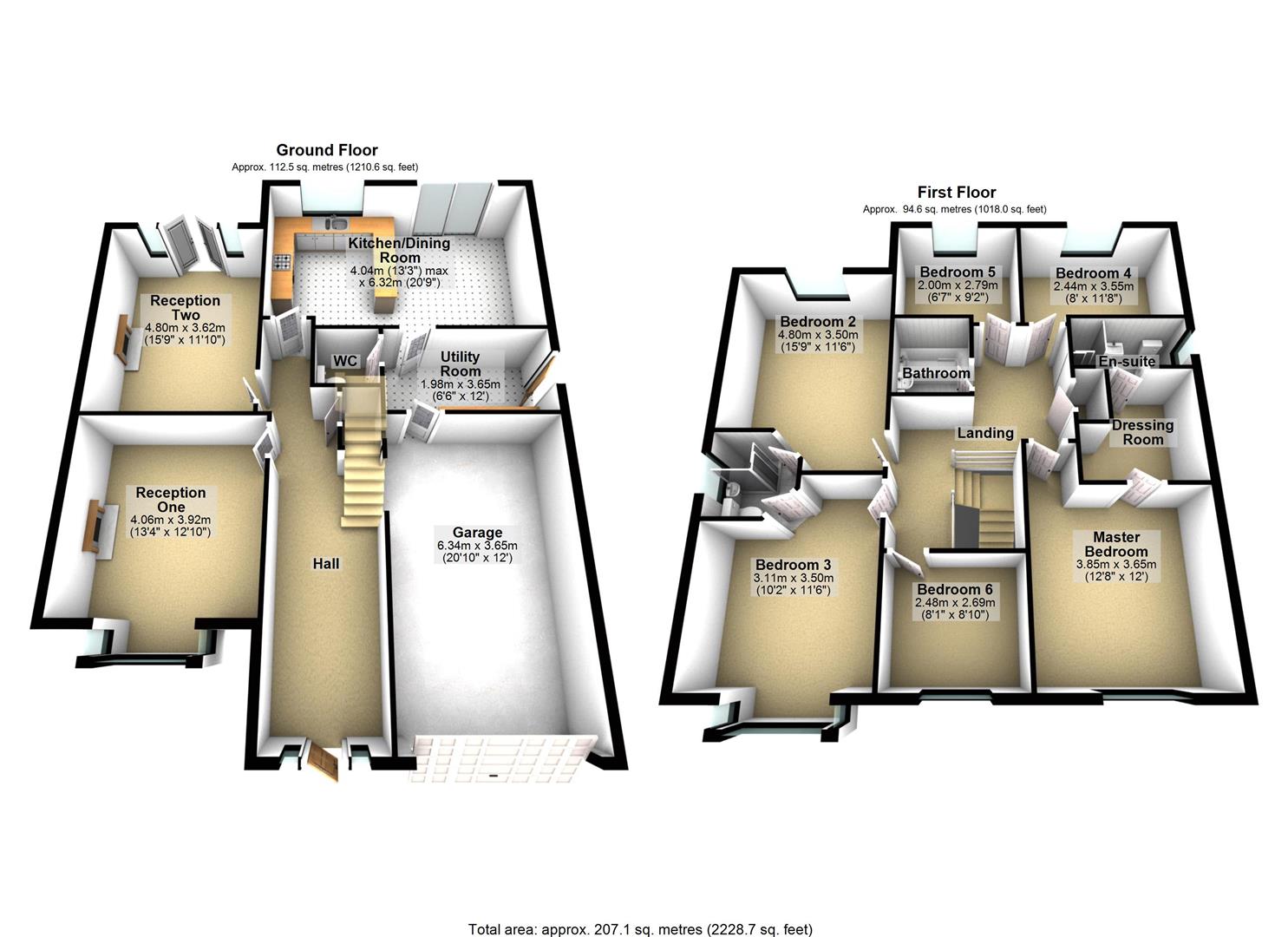 6 Bedrooms Detached house for sale in Temple Drive, Nuthall, Nottingham NG16