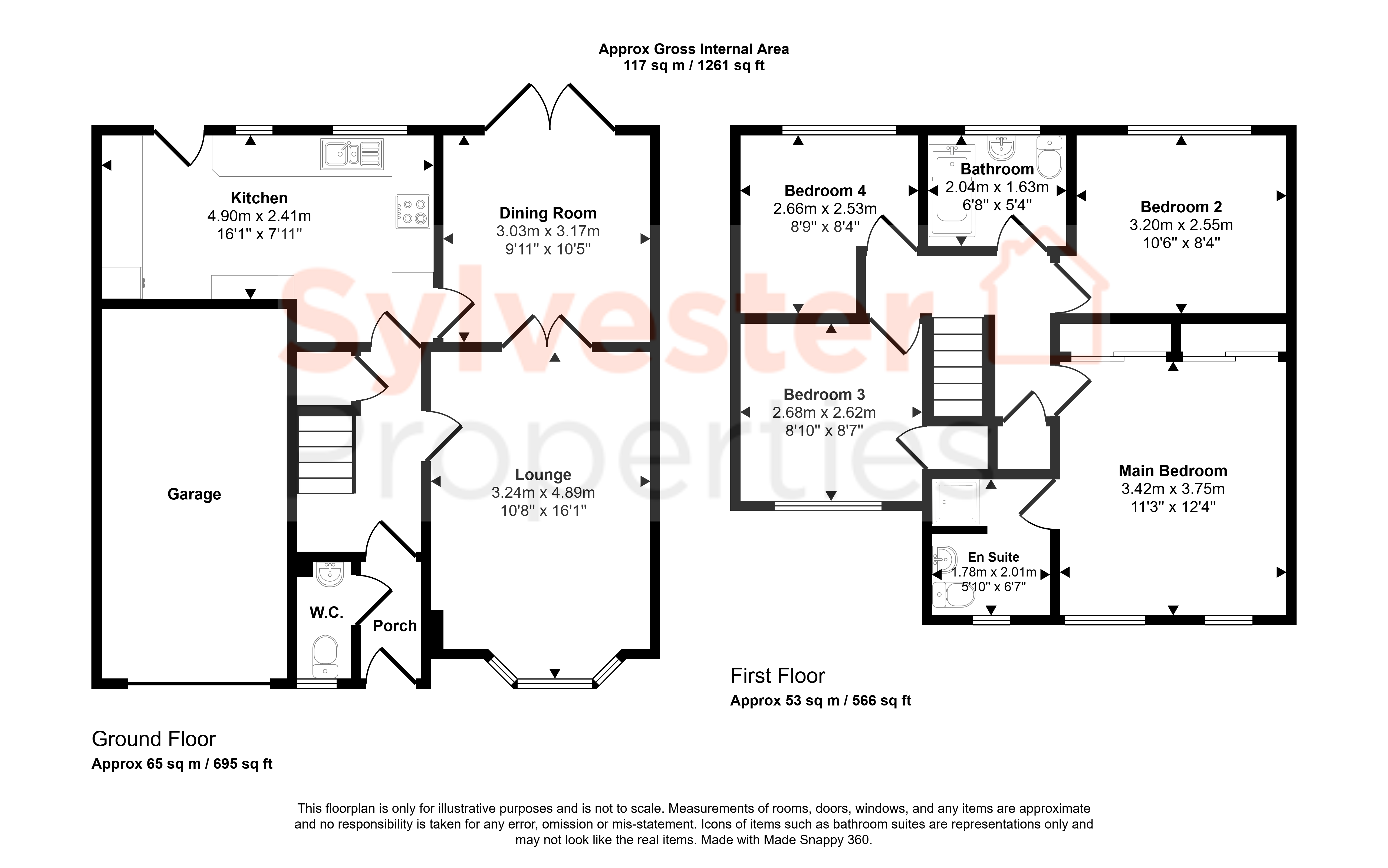 21, Highsteads, Consett floorplan